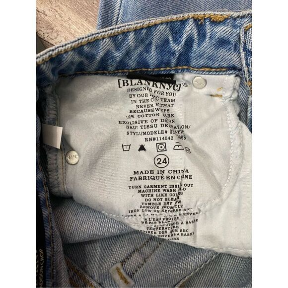 Blank NYC Madison High-Rise Crop Jeans Size 24 - Picture 4 of 5